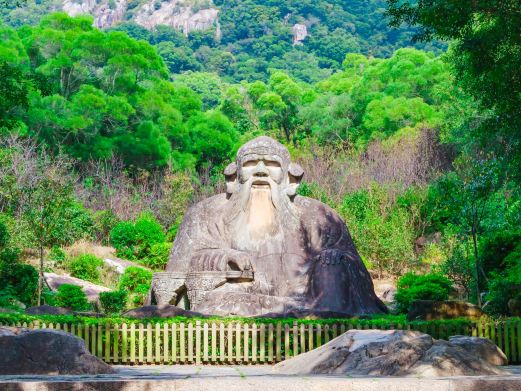 清源山国家重点风景名胜区-老子塑像