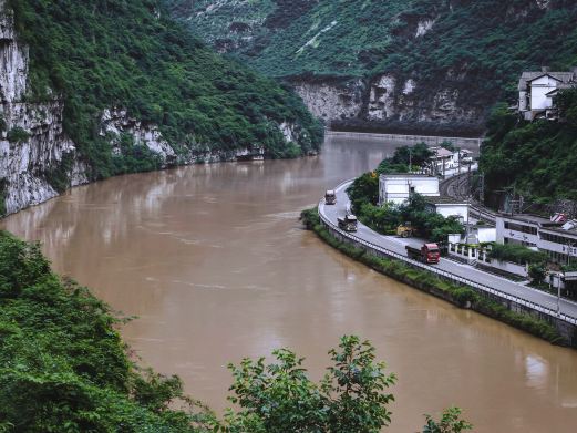 四川大渡河峡谷国家地质公园金口河园区