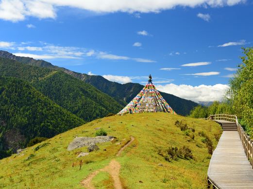 四姑娘山海子沟风景区