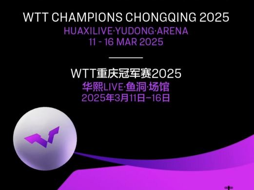 2025 WTT冠军赛重庆站