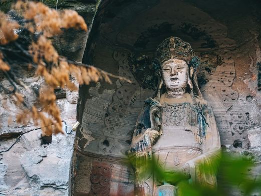 圆觉洞摩崖造像风景区